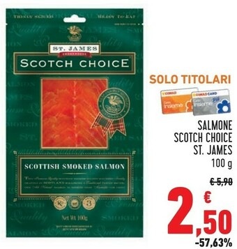 Conad Superstore Salmone affumicato offerta