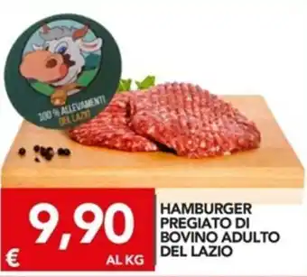 TuoDi Hamburger Pregiato di Bovino Adulto del Lazio offerta