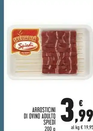 Conad Superstore Arrosticini offerta