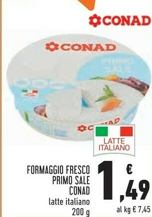 Conad Superstore Formaggio offerta