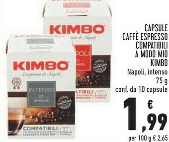 Conad Superstore Cialde caffè offerta