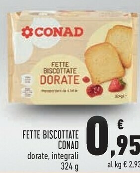 Conad Superstore Fette biscottate offerta