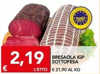 TuoDi Bresaola IGP Sottofesa offerta