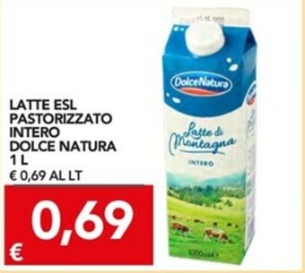 TuoDi Dolce Natura Latte Esl Pastorizzato Intero 1l offerta