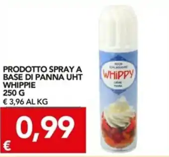 TuoDi Whippy Prodotto Spray a Base di Panna UHT 250g offerta