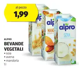 ALDI Alpro bevande vegetali offerta