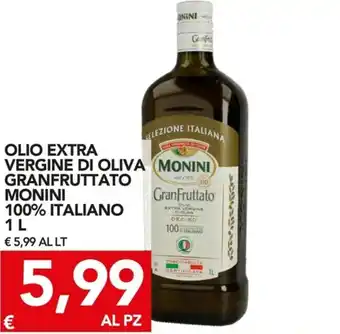 TuoDi Monini 100% Italiano Olio Extra Vergine di Oliva Granfruttato 1l offerta