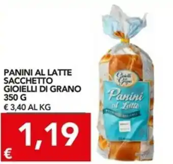 TuoDi Gioielli di Grano Panini Al Latte Sacchetto 350g offerta