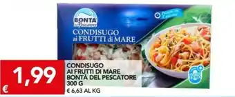 TuoDi Bontà Del Pescatore Condisugo Ai Frutti di Mare 300g offerta