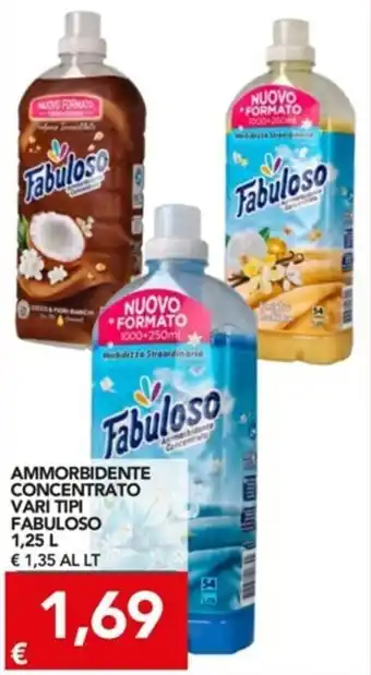 TuoDi Fabuloso Ammorbidente Concentrato vari tipi 1,25l offerta