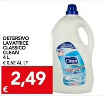 TuoDi Clean Detersivo Lavatrice Classico 4L offerta