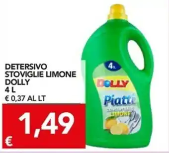 Dolly Detersivo Stoviglie Limone 4L