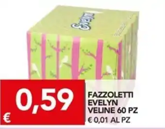 TuoDi Evelyn Veline Fazzoletti 60pz offerta