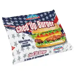 Qui Discount FETTINE CHED' UP BURGER 150 GR offerta