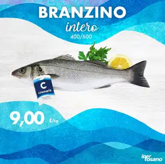 Iper Tosano BRANZINO intero 400/600 offerta