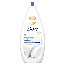 Qui Discount DOVE BAGNODOCCIA ORIGINAL/RINFRESCANTE/ SETA 700 ML offerta