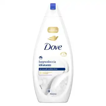 Qui Discount DOVE BAGNODOCCIA ORIGINAL/RINFRESCANTE/ SETA 700 ML offerta