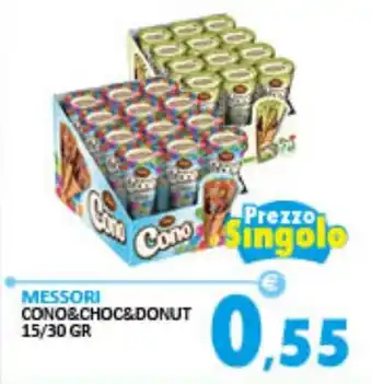 Rosa Cash Messori cono&choc&donut offerta