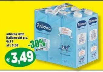 Il Castoro Supermercati Latte parzialmente scremato offerta