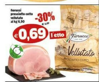 Il Castoro Supermercati Prosciutto cotto offerta