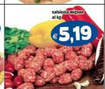 Il Castoro Supermercati Salsicce offerta