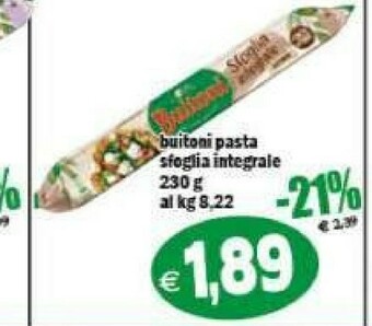 Il Castoro Supermercati Pasta sfoglia offerta