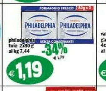 Il Castoro Supermercati Formaggio spalmabile offerta