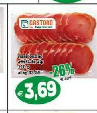 Il Castoro Supermercati Salame offerta
