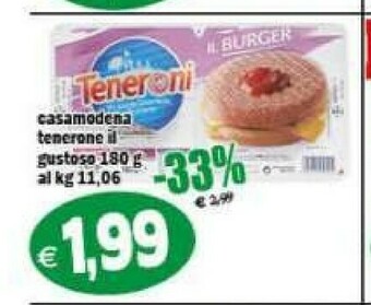 Il Castoro Supermercati Hamburger offerta