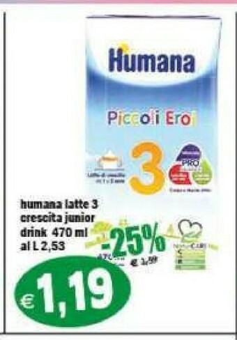Il Castoro Supermercati Latte per neonati offerta