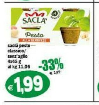 Il Castoro Supermercati Pesto offerta