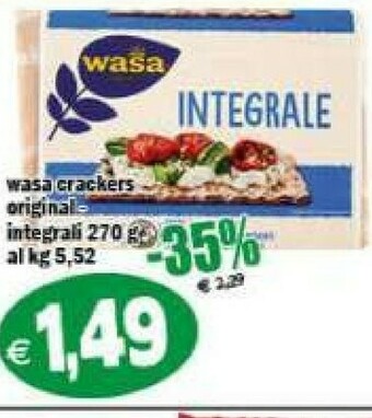 Il Castoro Supermercati Crackers offerta