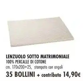 Galassia Lenzuolo sotto matrimoniale offerta