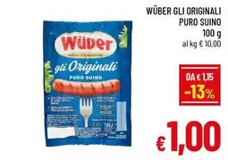 A&O Wüber gli originali puro suino offerta