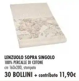 Galassia Lenzuolo sopra singolo offerta