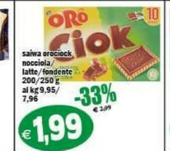 Il Castoro Supermercati Snack offerta