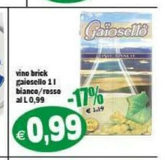 Il Castoro Supermercati Vino offerta