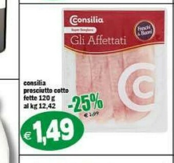 Il Castoro Supermercati Prosciutto cotto offerta