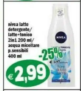 Il Castoro Supermercati Latte detergente offerta
