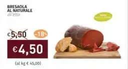 Prezzemolo e Vitale Bresaola al naturale offerta