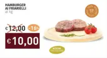 Prezzemolo e Vitale Hamburger ai friarielli offerta