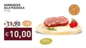 Prezzemolo e Vitale Hamburger alla pizzaiola offerta