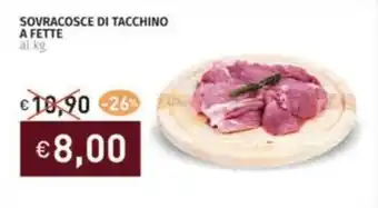 Prezzemolo e Vitale Sovracosce di tacchino a fette offerta