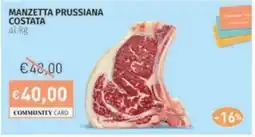 Prezzemolo e Vitale Manzetta prussiana costata offerta