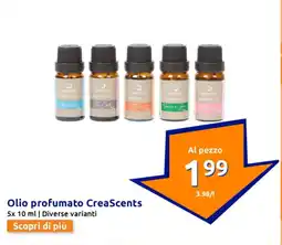 Action Olio profumato CreaScents offerta