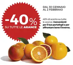 Coop Dal 30 gennaio al 2 febbraio offerta