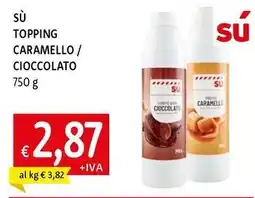 Galassia SU Topping caramello / cioccolato offerta