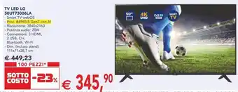 Esselunga Tv led lg 50ut73006la offerta