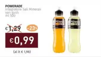 Prezzemolo e Vitale POWERADE Integratore Sali Minerali offerta