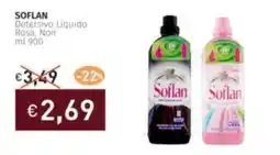 Prezzemolo e Vitale SOFLAN Detersivo Liquido Rosa, Noir offerta